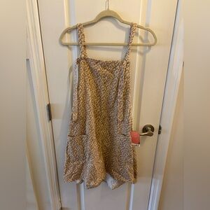 Arula Corduroy Overall Dress XL NWT